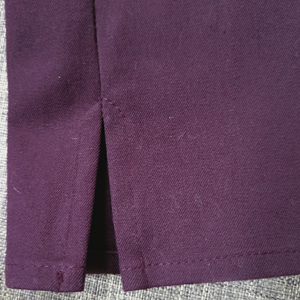 EIleen Fisher Purple Sample Trousers - Picture 3 of 8